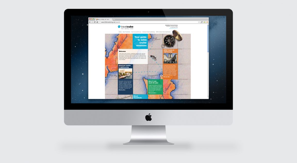 Travel Cube Website Design and Build